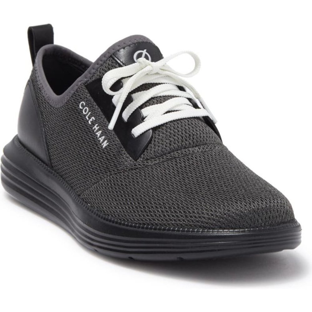 New (No Box) Cole Haan GrandSport Journey Men's Knit Sneakers ~ Black
